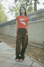 BBQ CROPPED T-SHIRT